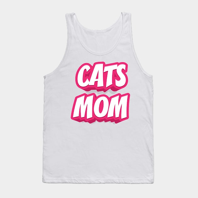 CATS MOM Tank Top by STUDIOVO